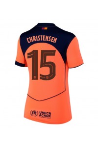 Barcelona Andreas Christensen #15 Jalkapallovaatteet Naisten Kolmaspaita 2025-26 Lyhythihainen